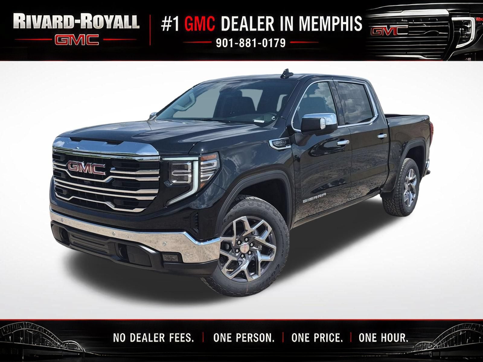 Onyx Black 2026 GMC Sierra 1500 Pickup Truck Four-Wheel Drive Automatic