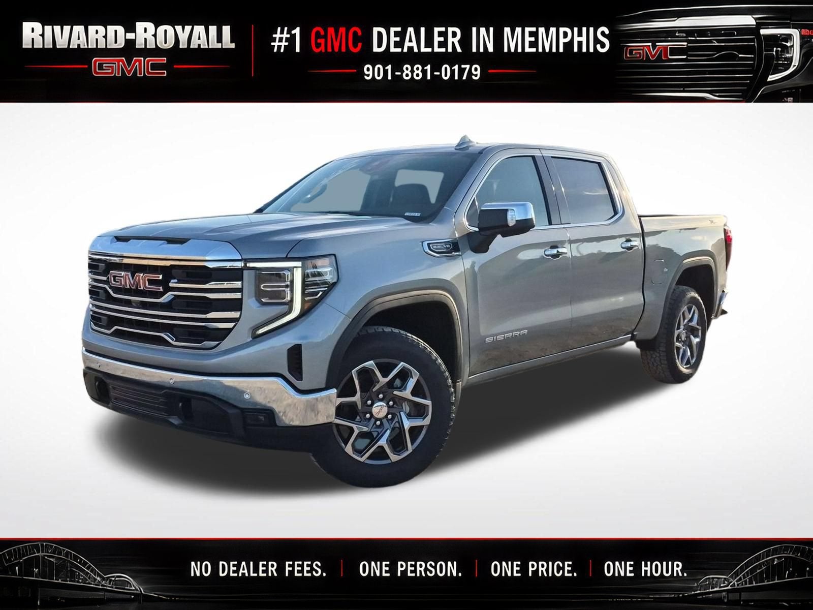 Sterling Metallic 2026 GMC Sierra 1500 Pickup Truck Four-Wheel Drive Automatic