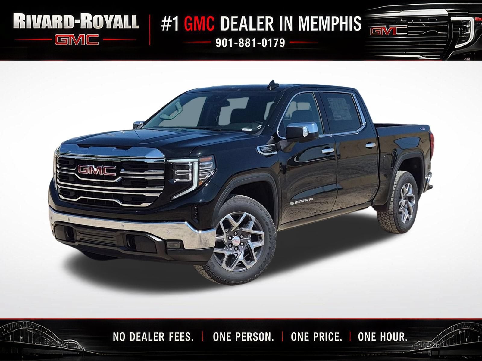Onyx Black 2026 GMC Sierra 1500 Pickup Truck Four-Wheel Drive Automatic