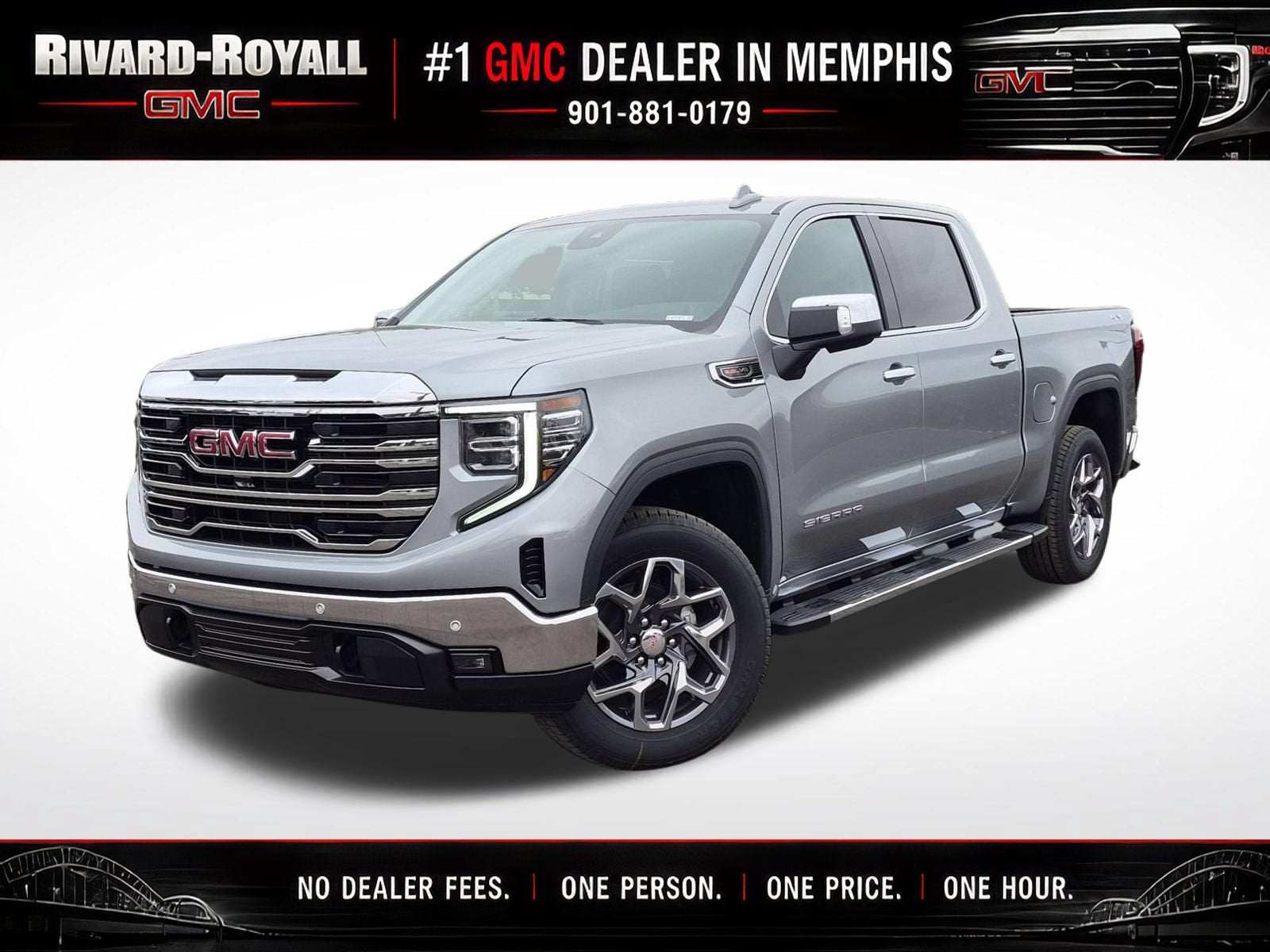 Sterling Metallic 2026 GMC Sierra 1500 Pickup Truck Four-Wheel Drive Automatic