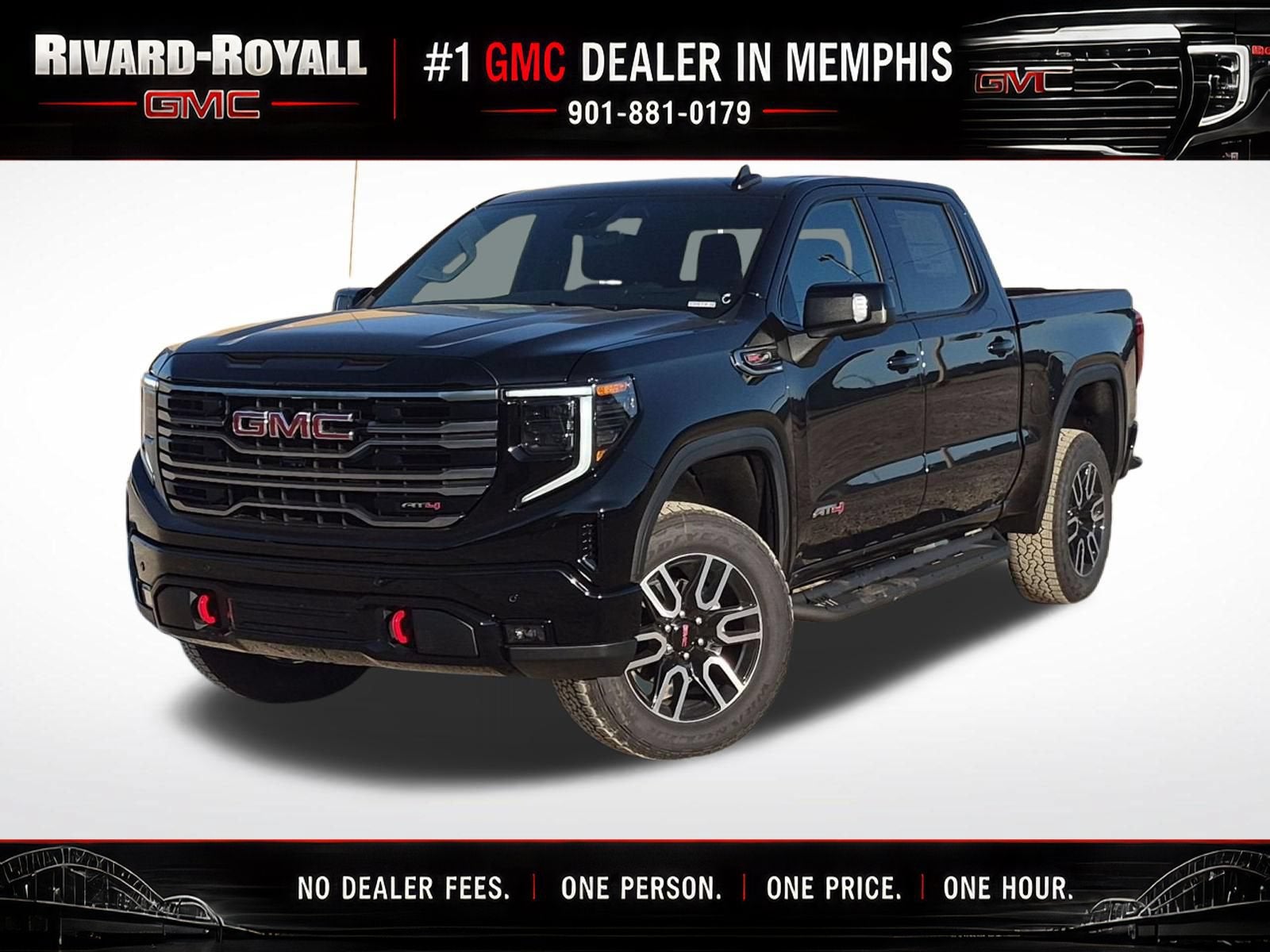 Onyx Black 2026 GMC Sierra 1500 Pickup Truck Four-Wheel Drive Automatic