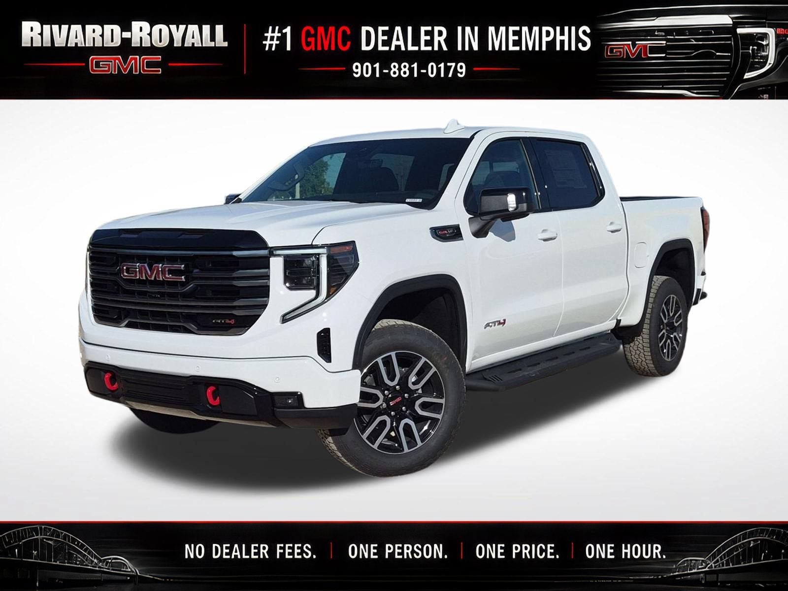 Summit White 2026 GMC Sierra 1500 Pickup Truck Four-Wheel Drive Automatic