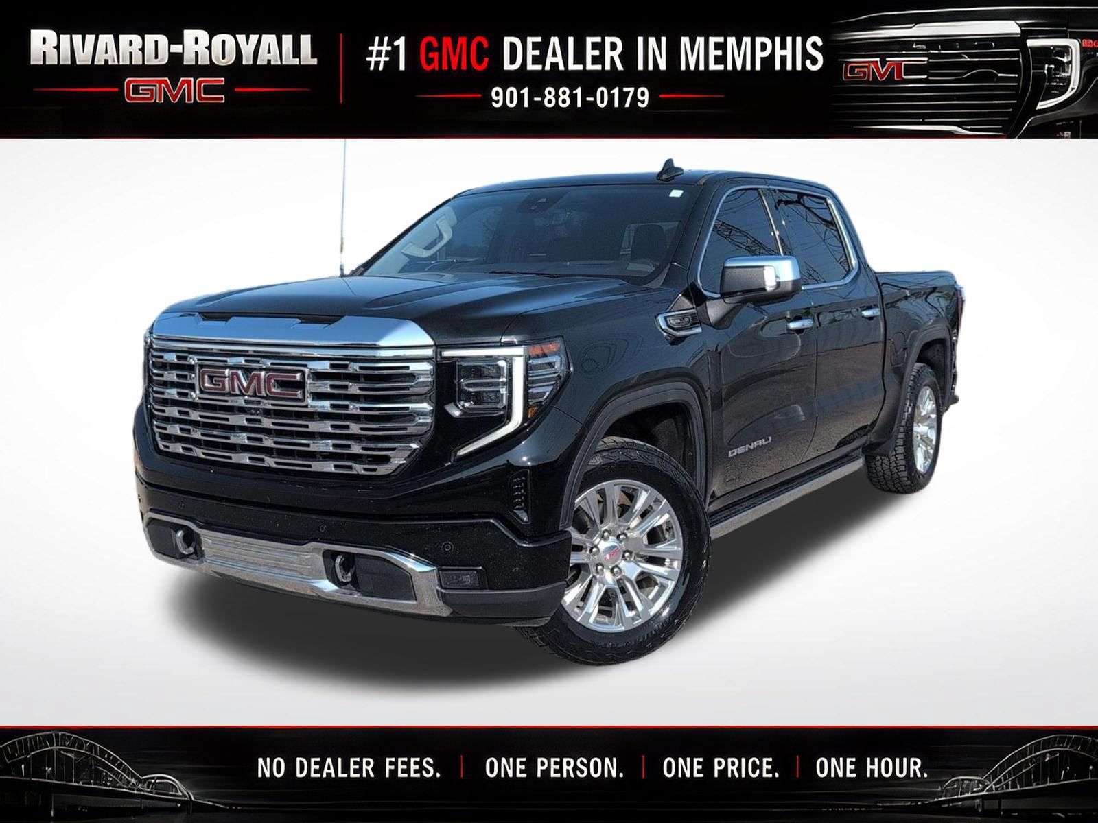 Onyx Black 2023 GMC Sierra 1500 Pickup Truck Four-Wheel Drive Automatic