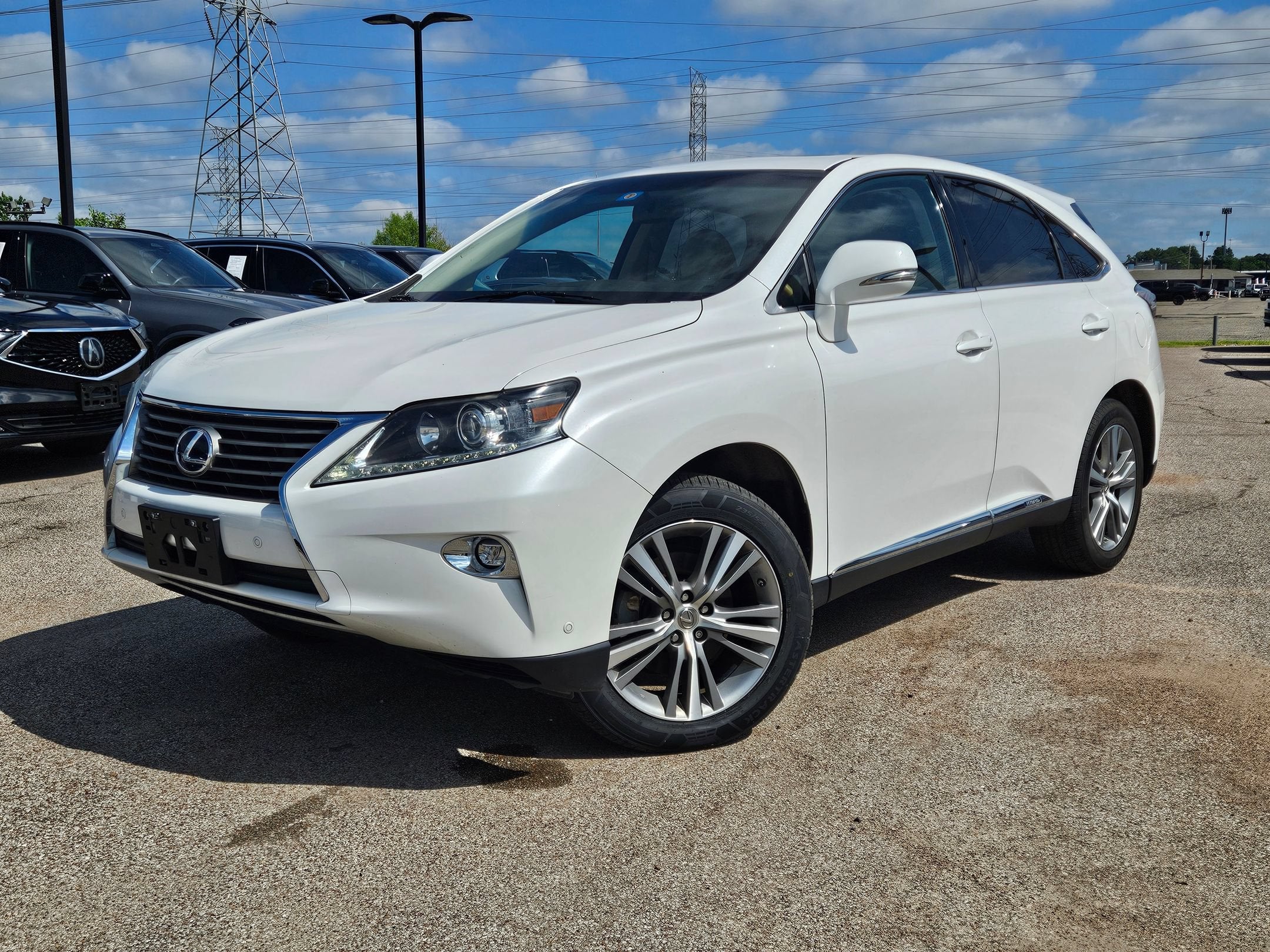 White 2015 Lexus RX Hybrid SUV / Crossover Front-Wheel Drive 