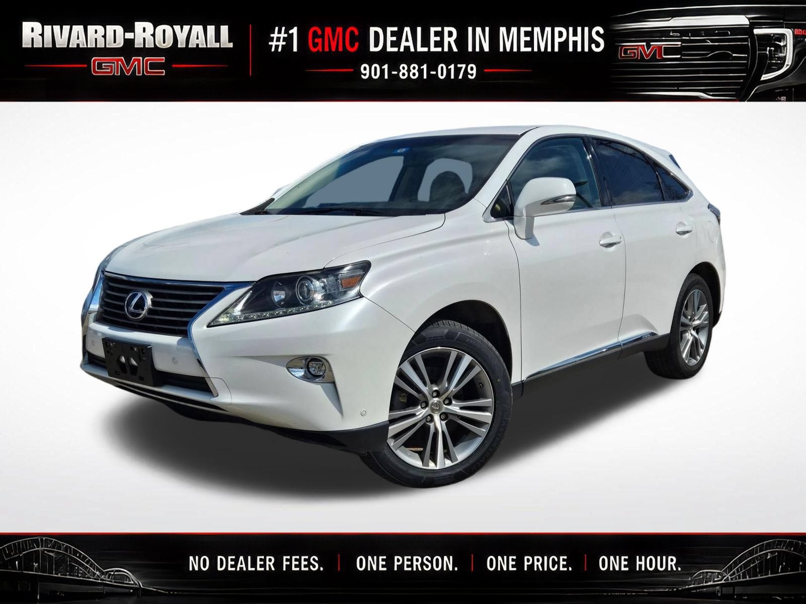 White 2015 Lexus RX Hybrid SUV / Crossover Front-Wheel Drive 