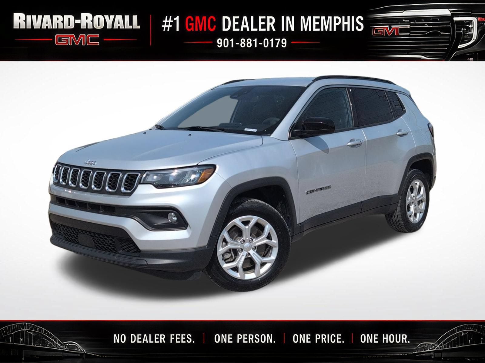 Silver Zynith M 2024 Jeep Compass SUV / Crossover Four-Wheel Drive Automatic