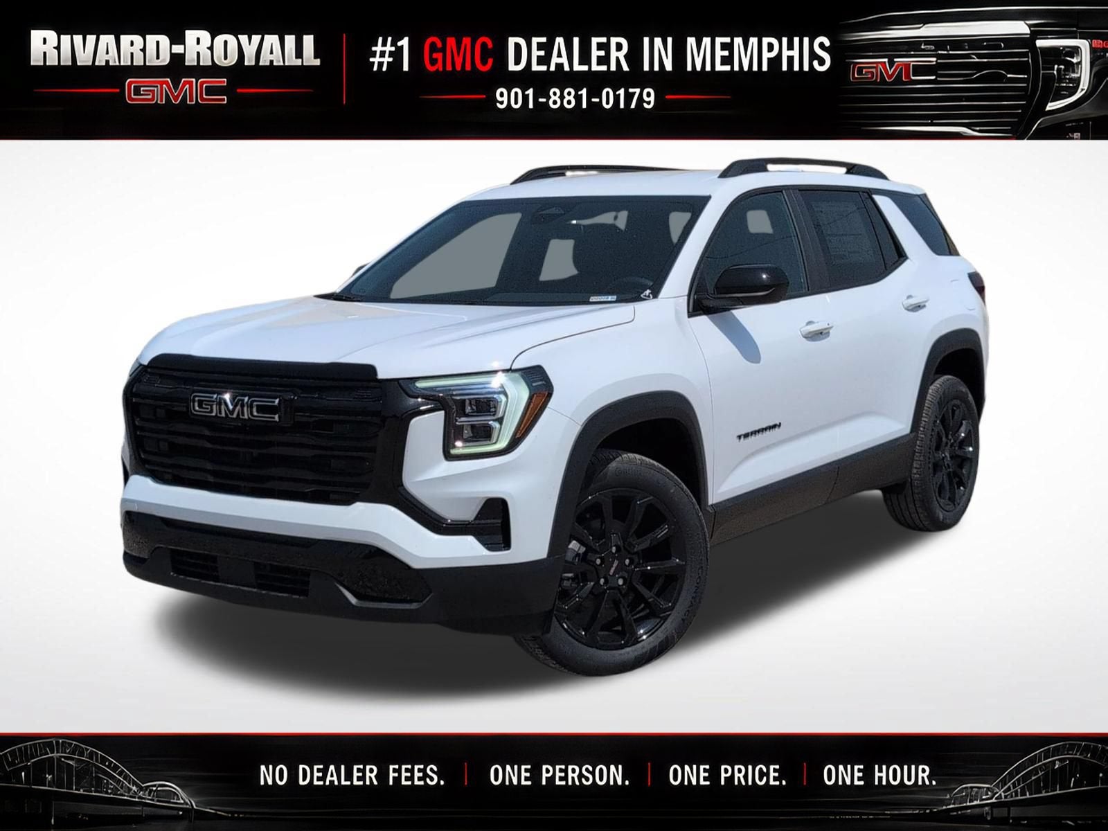 Summit White 2027 GMC Terrain SUV / Crossover Front-Wheel Drive Automatic