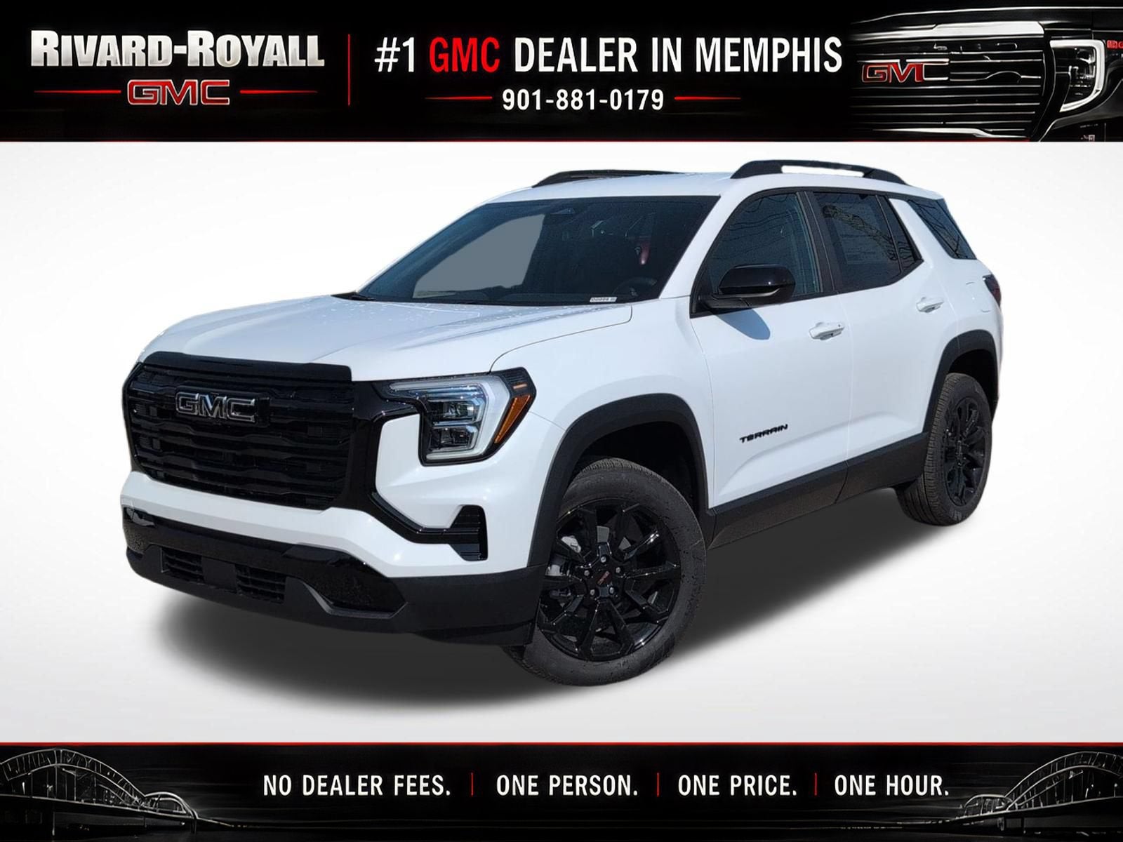 Summit White 2027 GMC Terrain SUV / Crossover Front-Wheel Drive Automatic