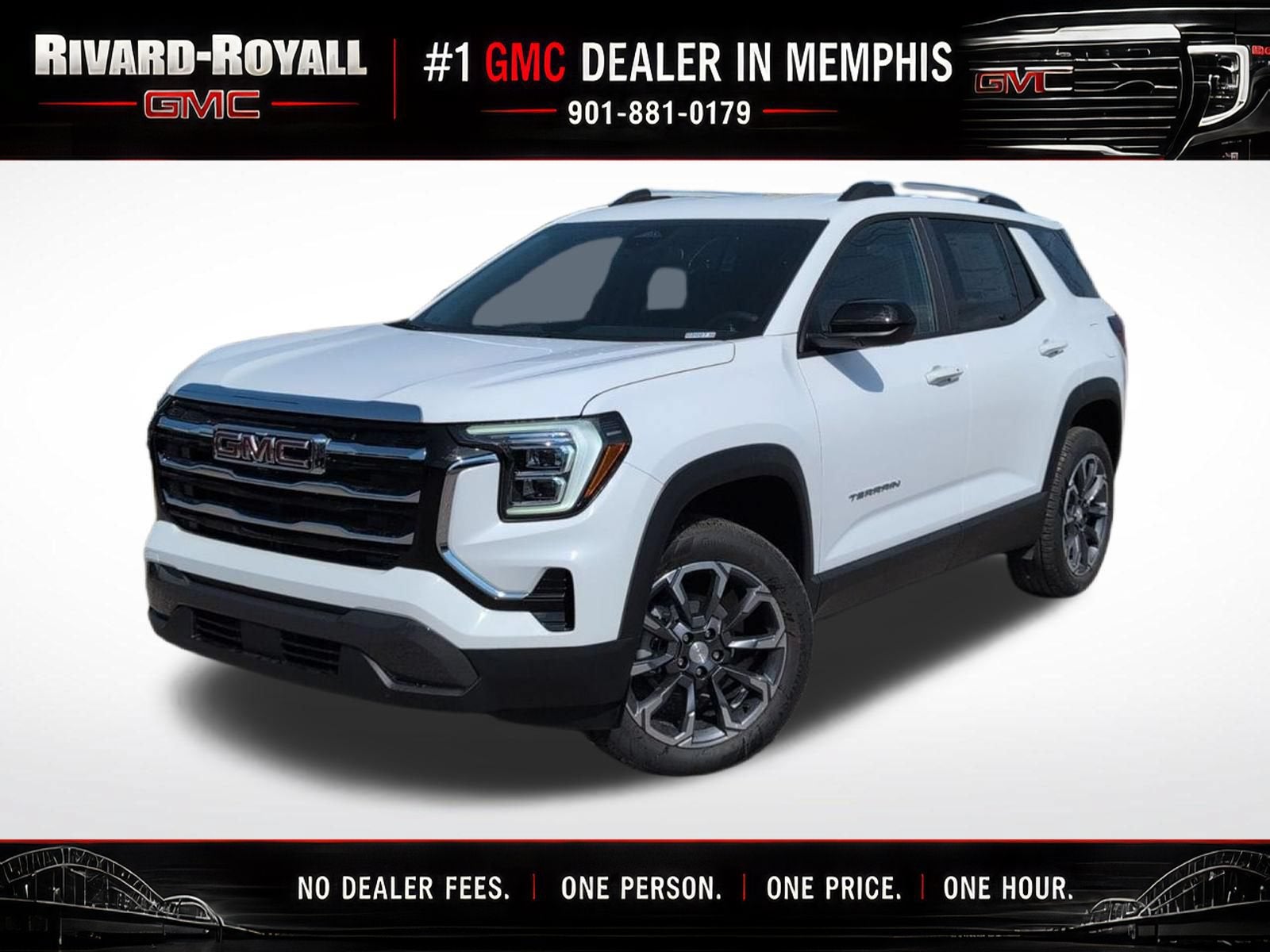 Summit White 2027 GMC Terrain SUV / Crossover Front-Wheel Drive Automatic
