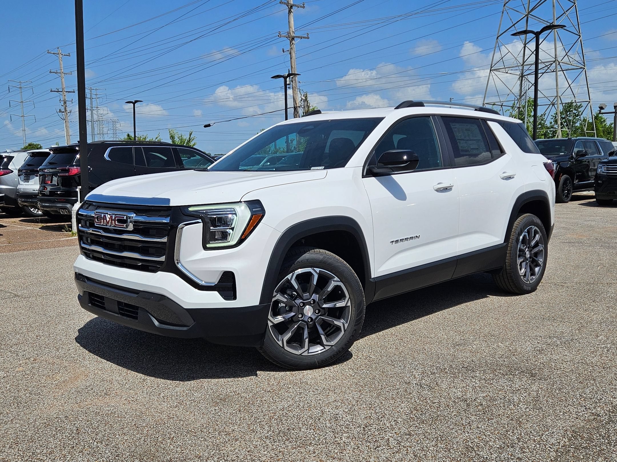 Summit White 2027 GMC Terrain SUV / Crossover Front-Wheel Drive Automatic