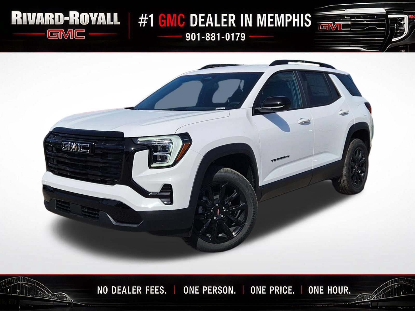 Summit White 2027 GMC Terrain SUV / Crossover Front-Wheel Drive Automatic