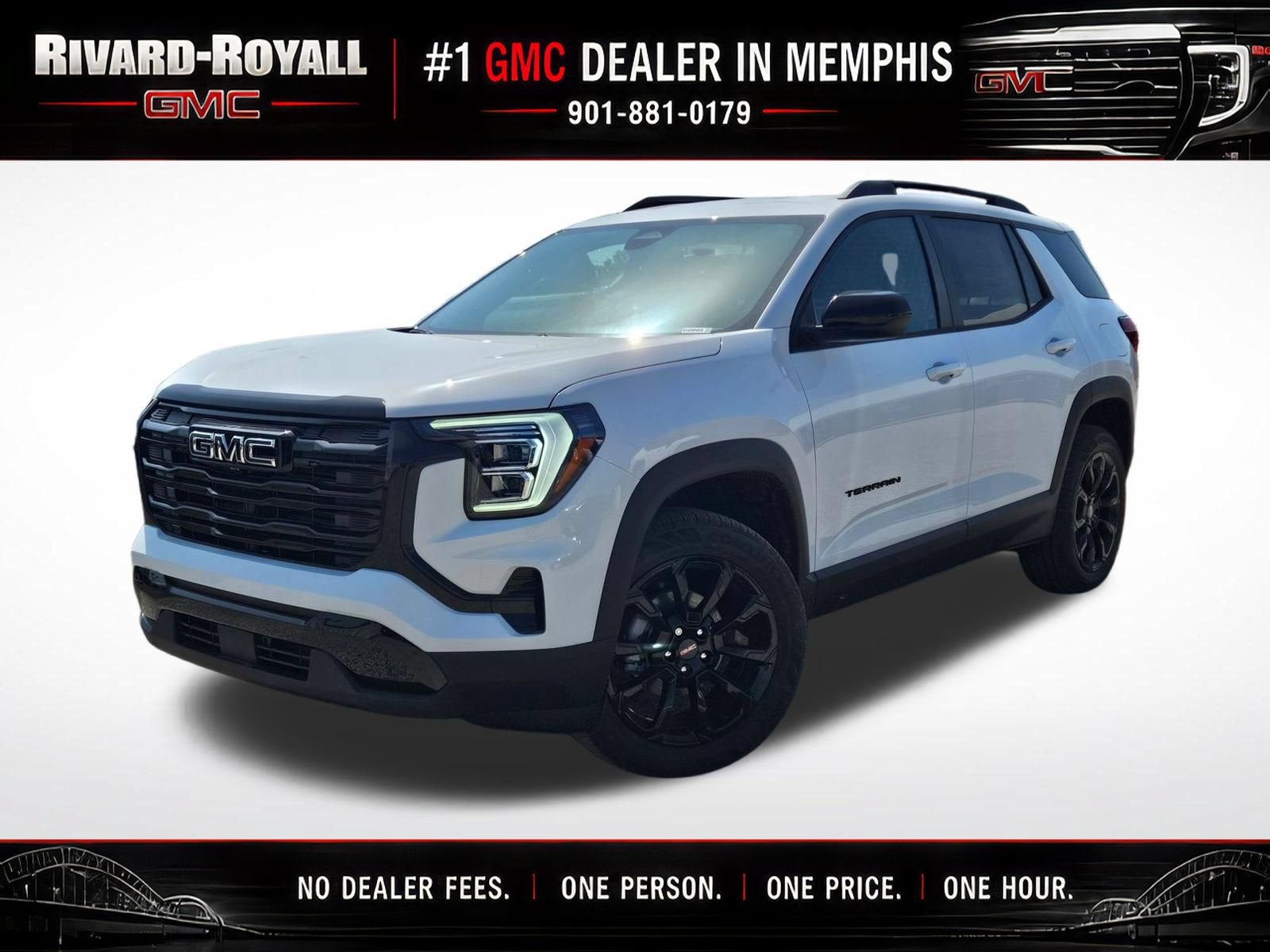Summit White 2027 GMC Terrain SUV / Crossover Front-Wheel Drive Automatic