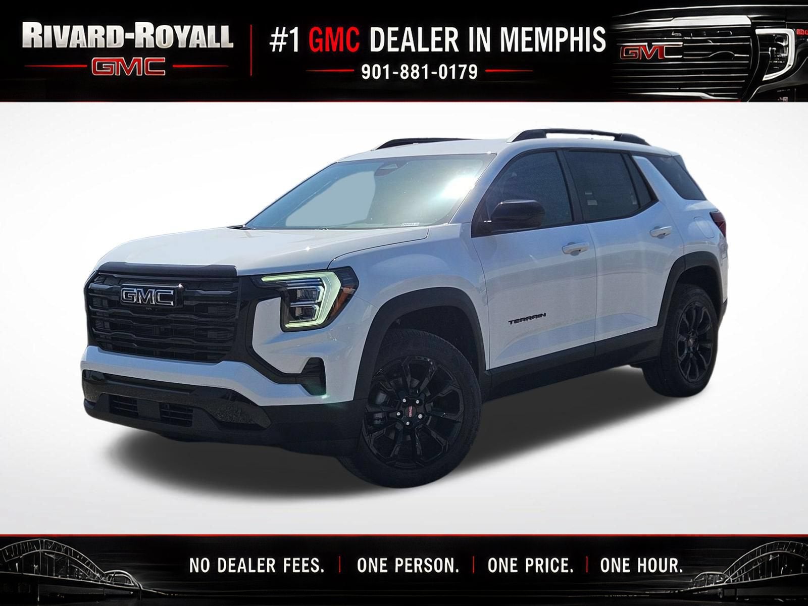 Summit White 2027 GMC Terrain SUV / Crossover Front-Wheel Drive Automatic
