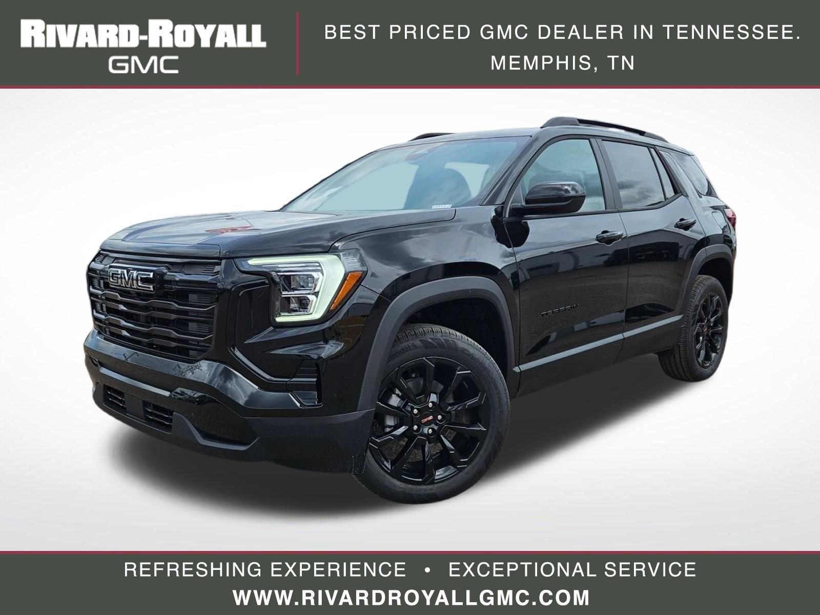 Black (Ebony Twilight Metallic) 2026 GMC Terrain Elevation FWD SUV / Crossover Front-Wheel Drive Automatic