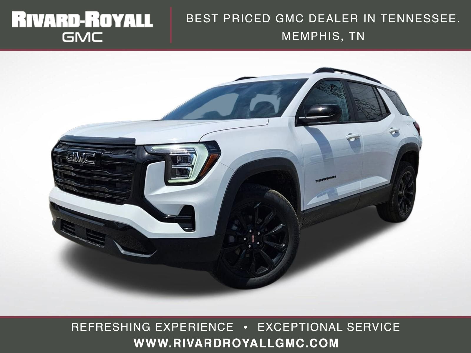 Summit White 2026 GMC Terrain Elevation FWD SUV / Crossover Front-Wheel Drive Automatic