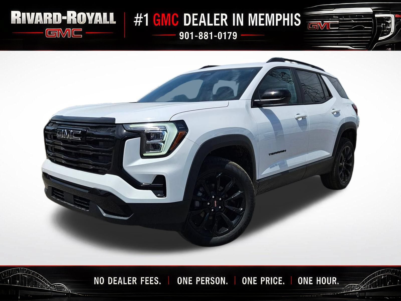 Summit White 2026 GMC Terrain SUV / Crossover Front-Wheel Drive Automatic
