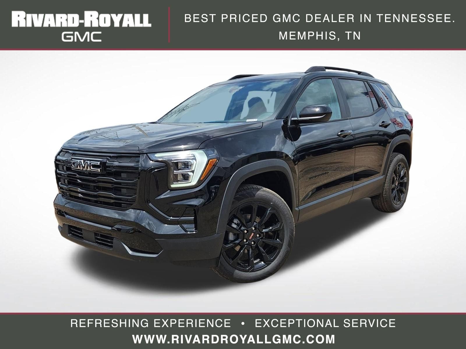 Black (Ebony Twilight Metallic) 2026 GMC Terrain Elevation FWD SUV / Crossover Front-Wheel Drive Automatic