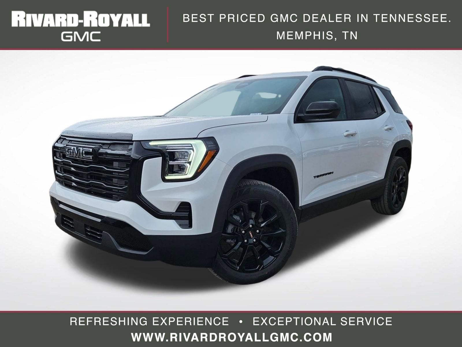 Summit White 2026 GMC Terrain Elevation AWD SUV / Crossover Four-Wheel Drive Automatic