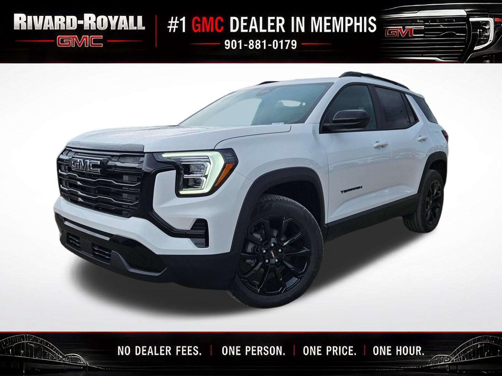 Summit White 2026 GMC Terrain SUV / Crossover Four-Wheel Drive Automatic