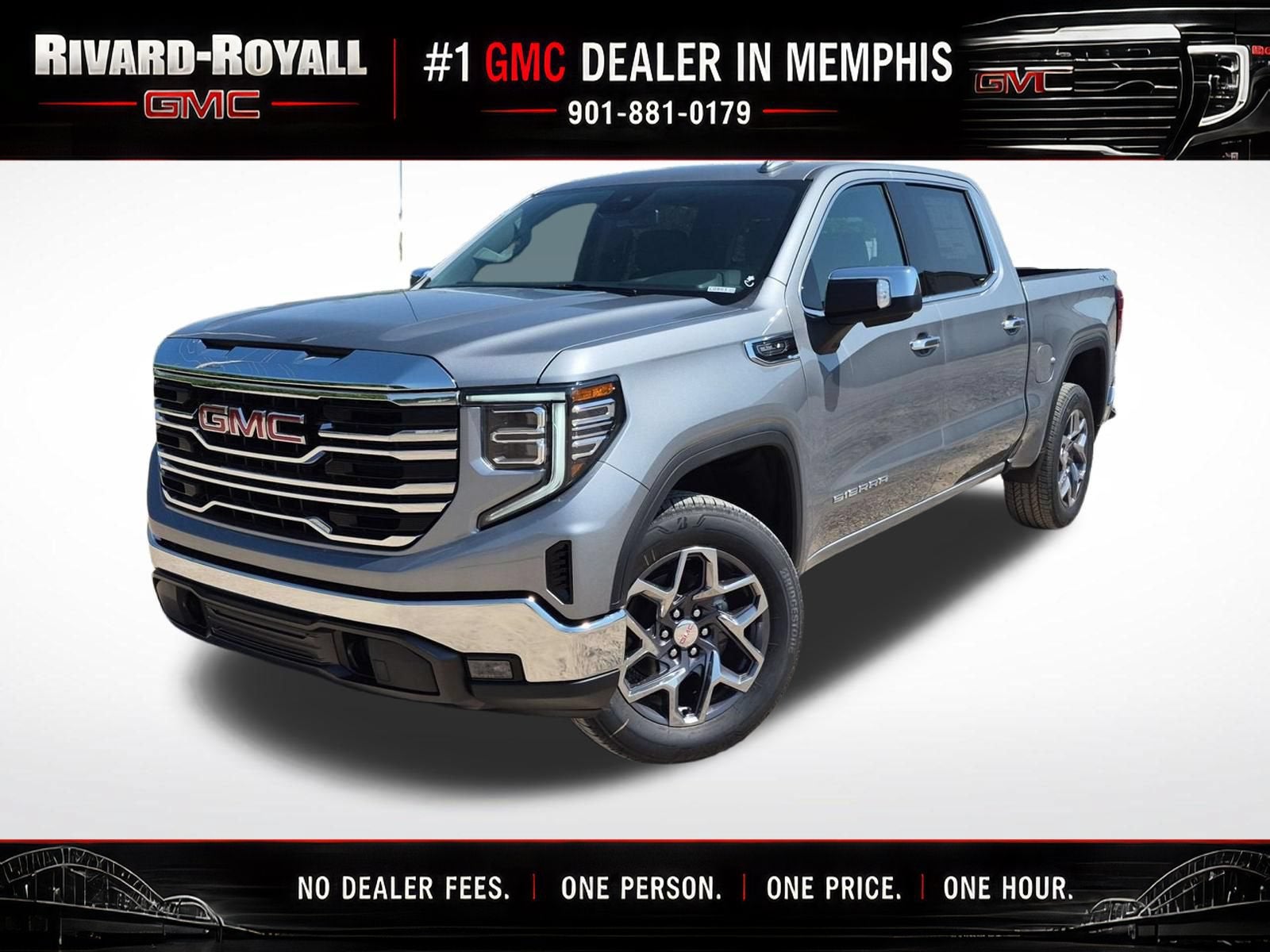 Sterling Metallic 2026 GMC Sierra 1500 Pickup Truck Four-Wheel Drive Automatic