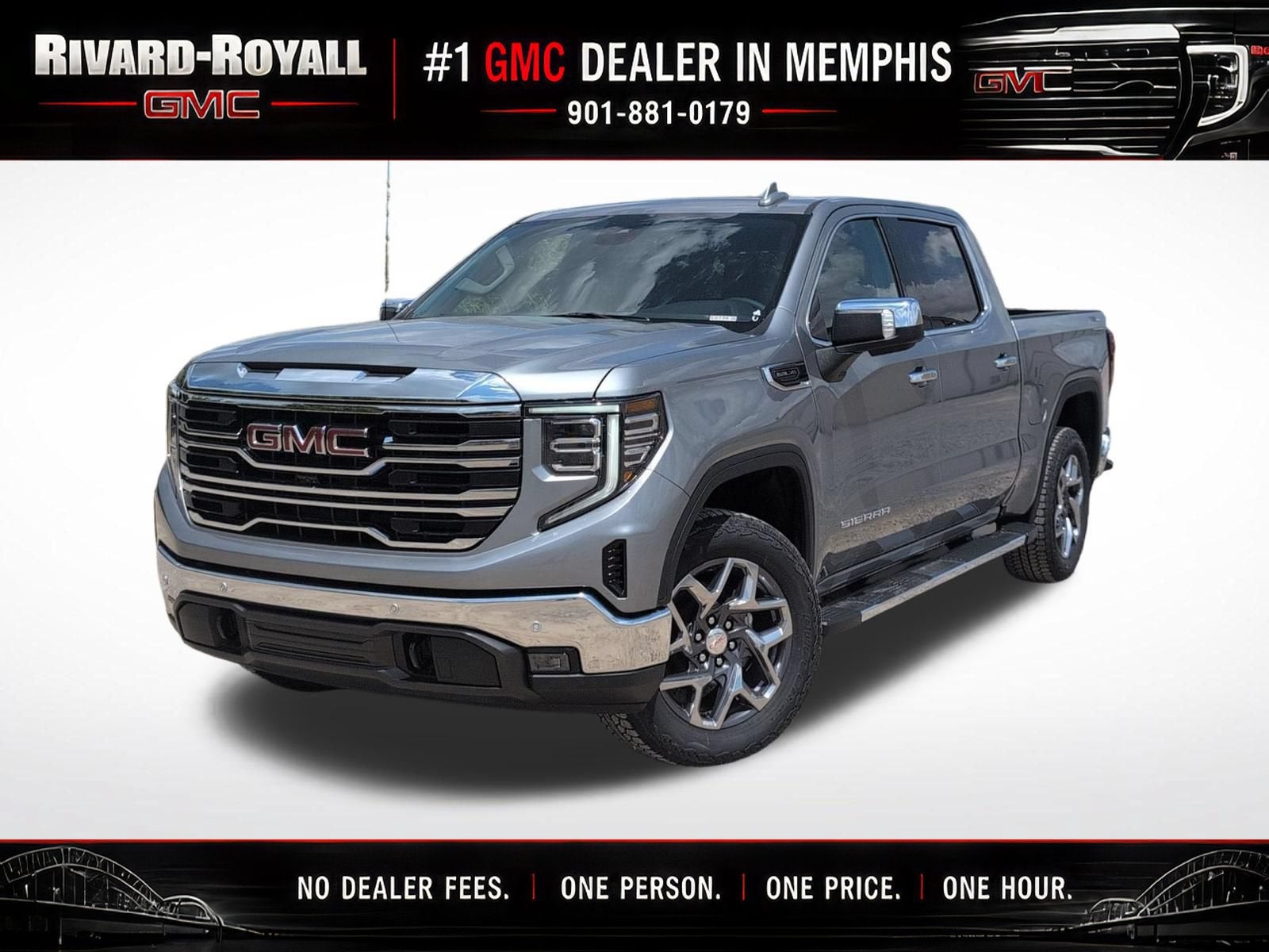 Sterling Metallic 2026 GMC Sierra 1500 Pickup Truck Four-Wheel Drive Automatic