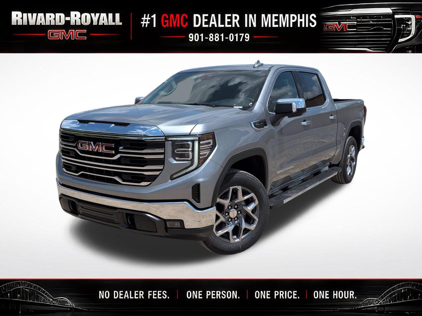 Sterling Metallic 2026 GMC Sierra 1500 Pickup Truck Four-Wheel Drive Automatic