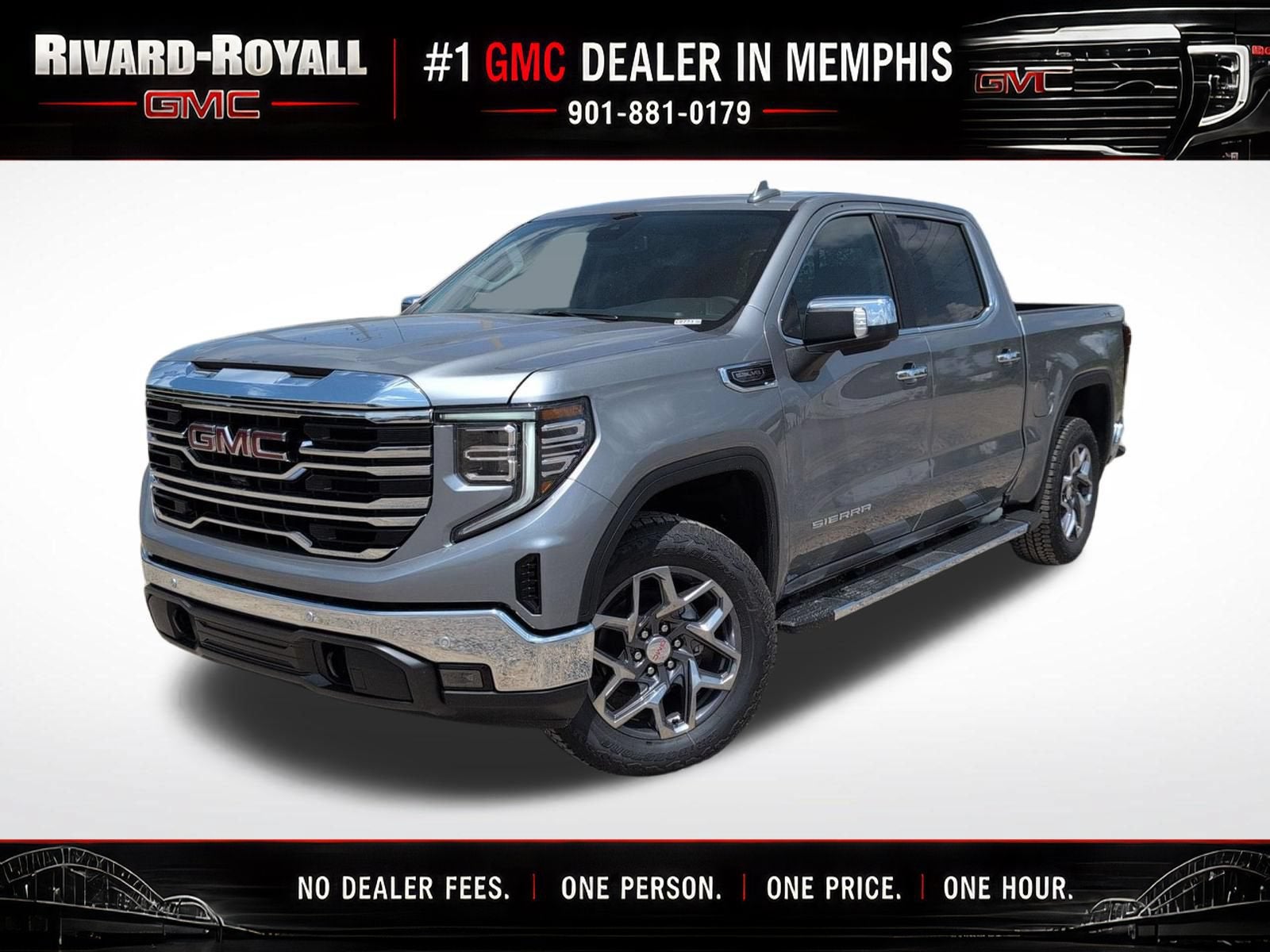 Sterling Metallic 2026 GMC Sierra 1500 Pickup Truck Four-Wheel Drive Automatic
