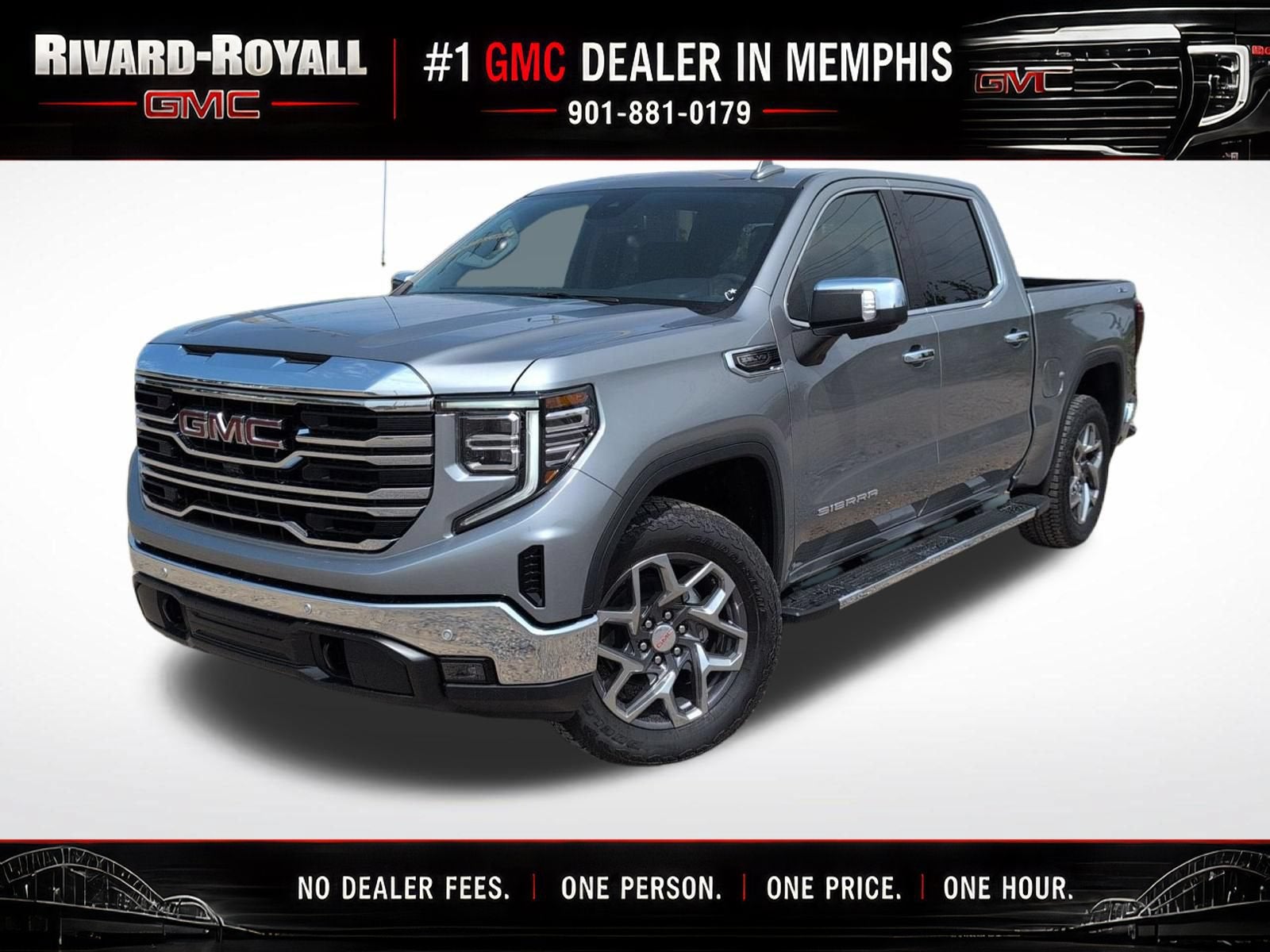 Sterling Metallic 2026 GMC Sierra 1500 Pickup Truck Four-Wheel Drive Automatic