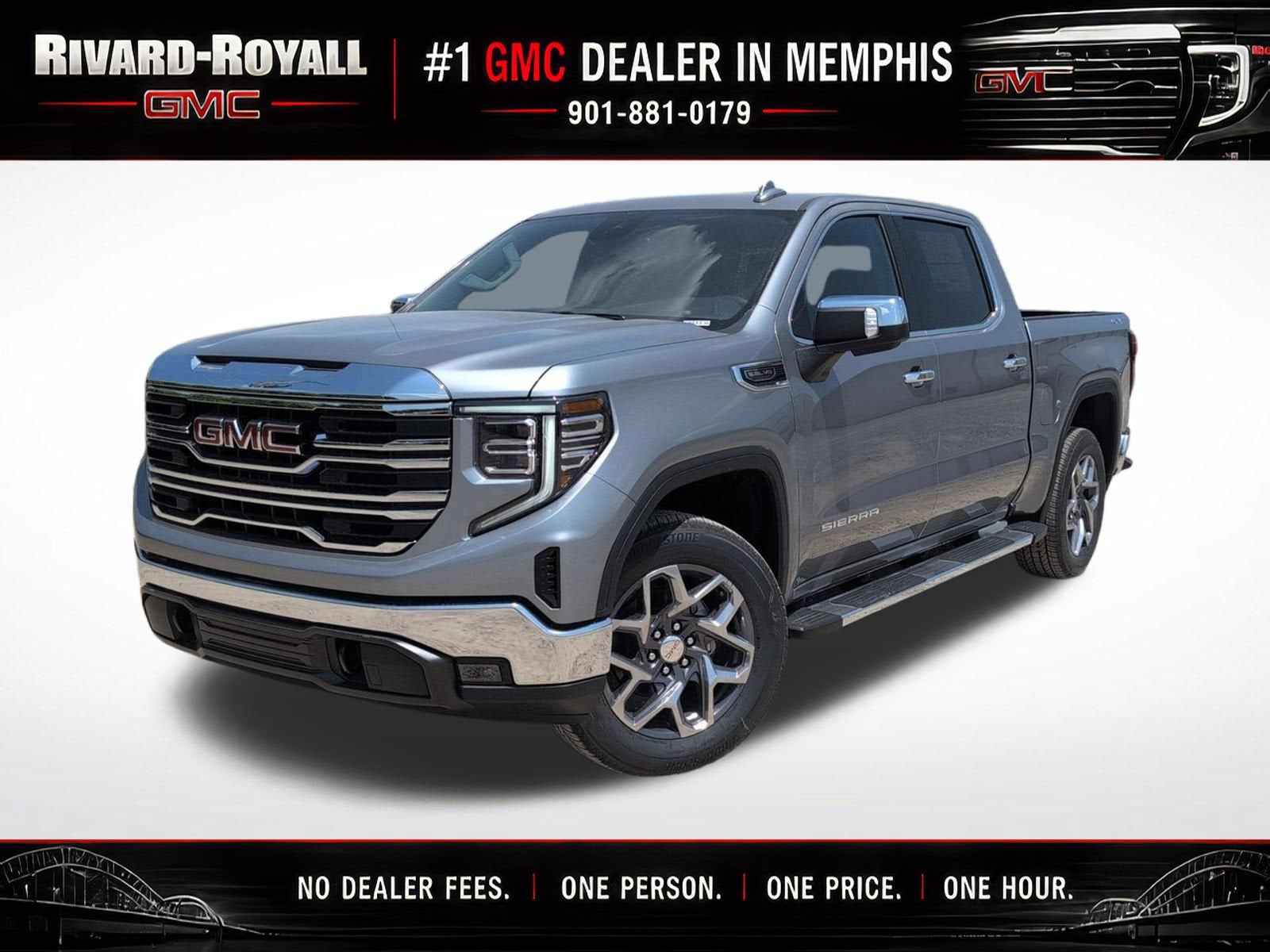 Sterling Metallic 2026 GMC Sierra 1500 Pickup Truck Four-Wheel Drive Automatic