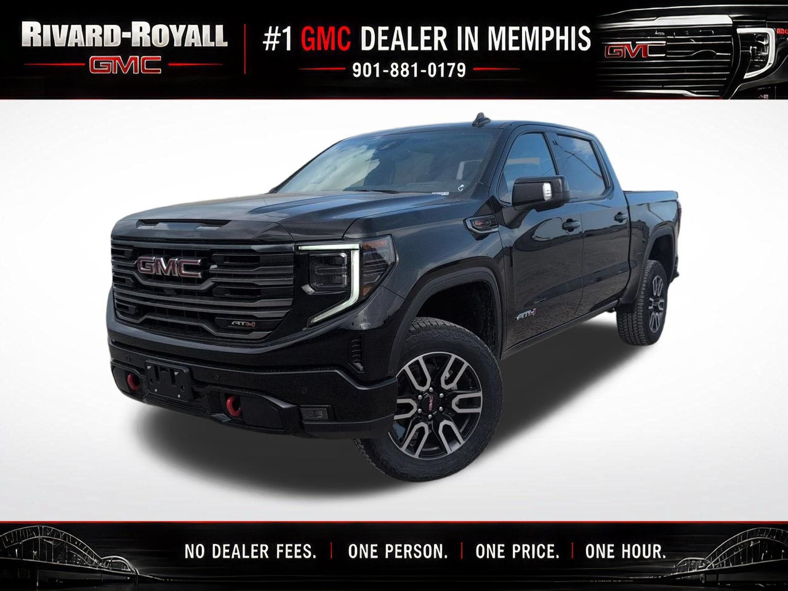 Onyx Black 2026 GMC Sierra 1500 Pickup Truck Four-Wheel Drive Automatic