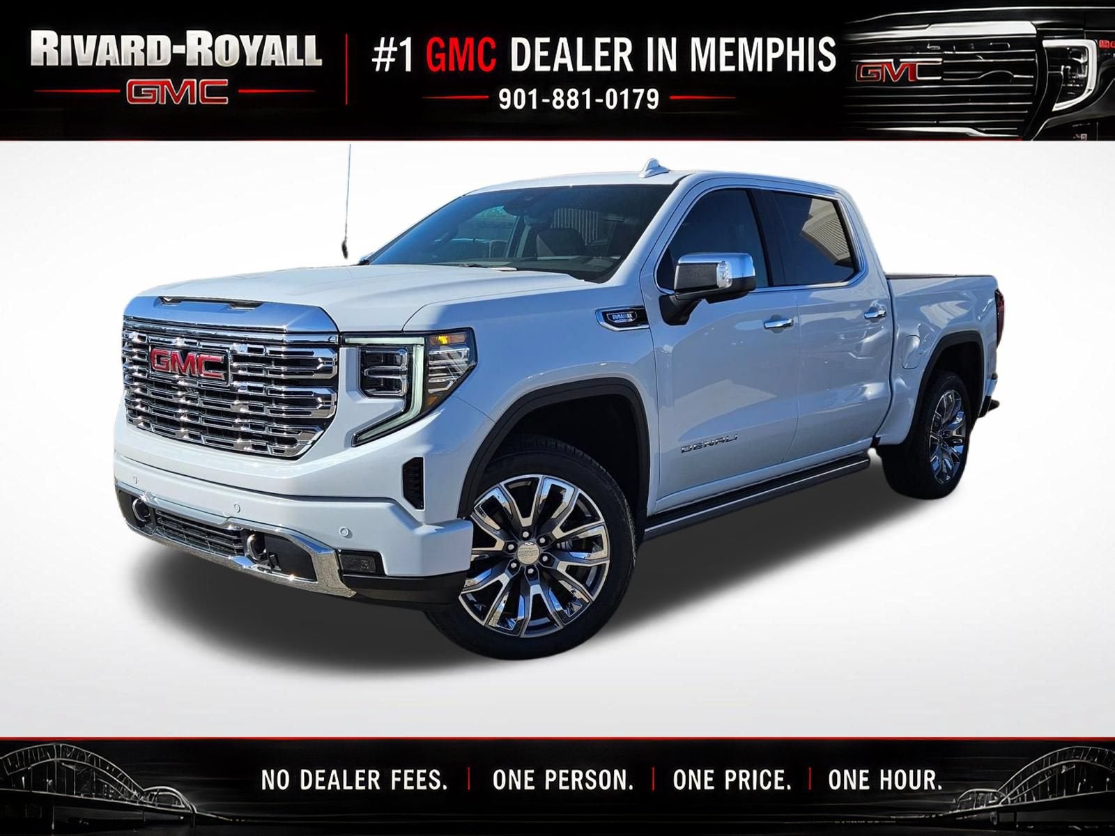 Glacier White Tricoat 2026 GMC Sierra 1500 Pickup Truck Four-Wheel Drive Automatic