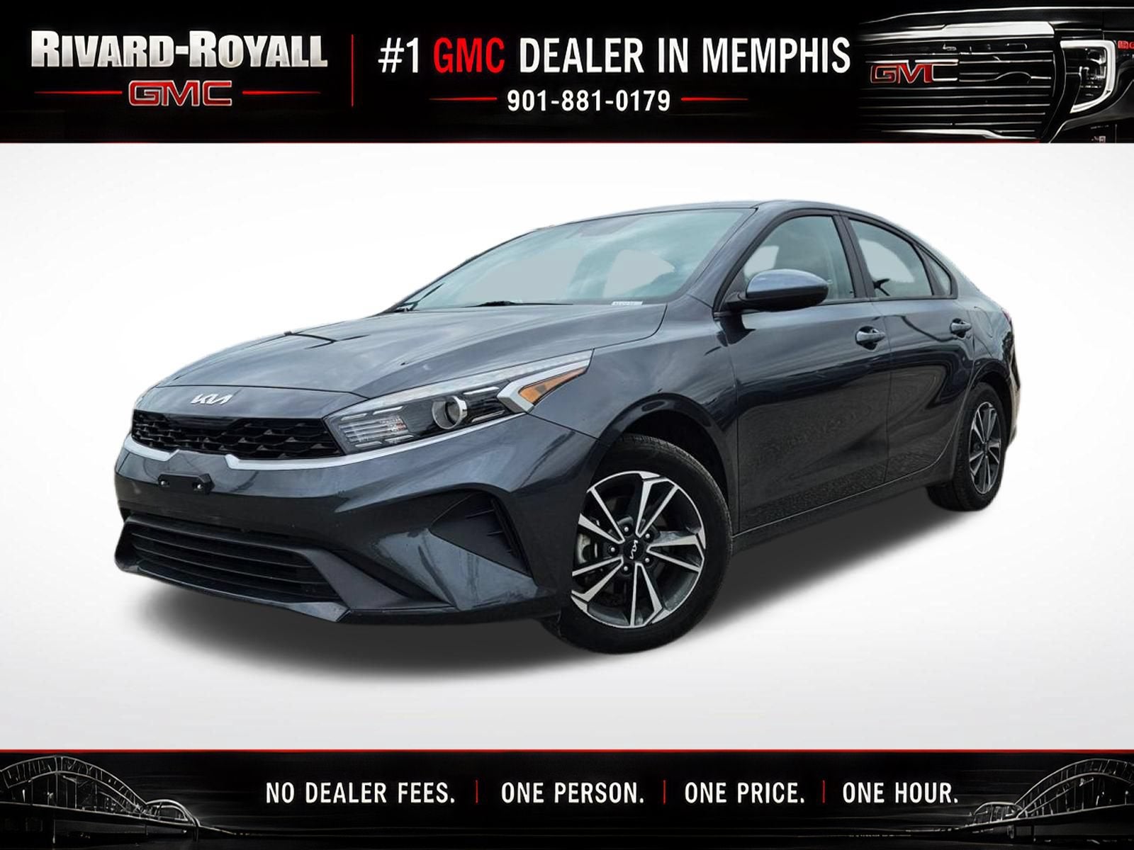 Gravity Gray 2024 Kia Forte Sedan Front-Wheel Drive 