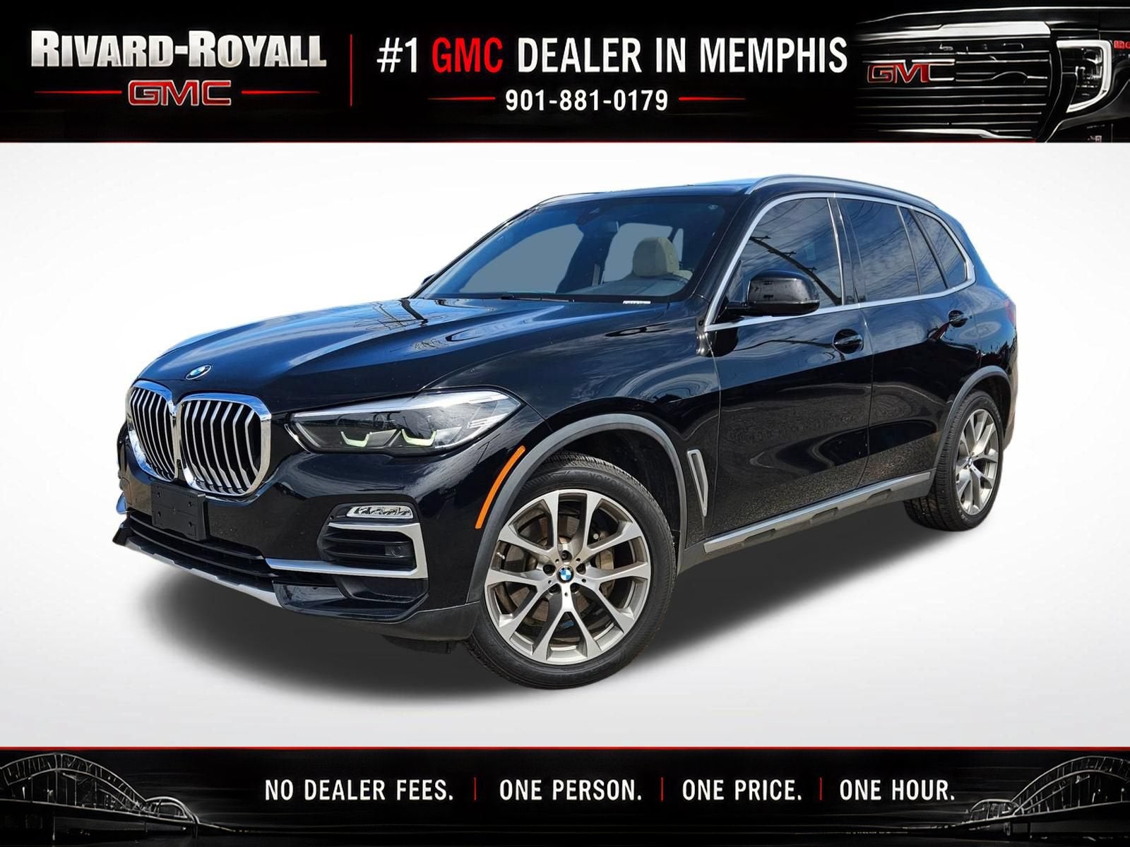Black 2020 BMW X5 SUV / Crossover Rear-Wheel Drive 