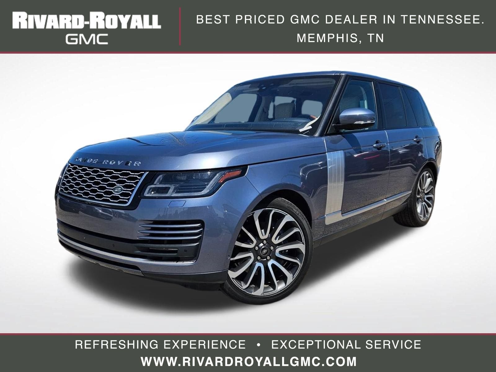 Blue 2019 Land Rover Range Rover V6 HSE 4WD SUV / Crossover All-Wheel Drive 