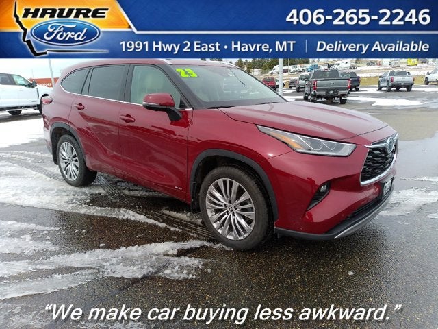 2023 Toyota Highlander Hybrid Platinum AWD