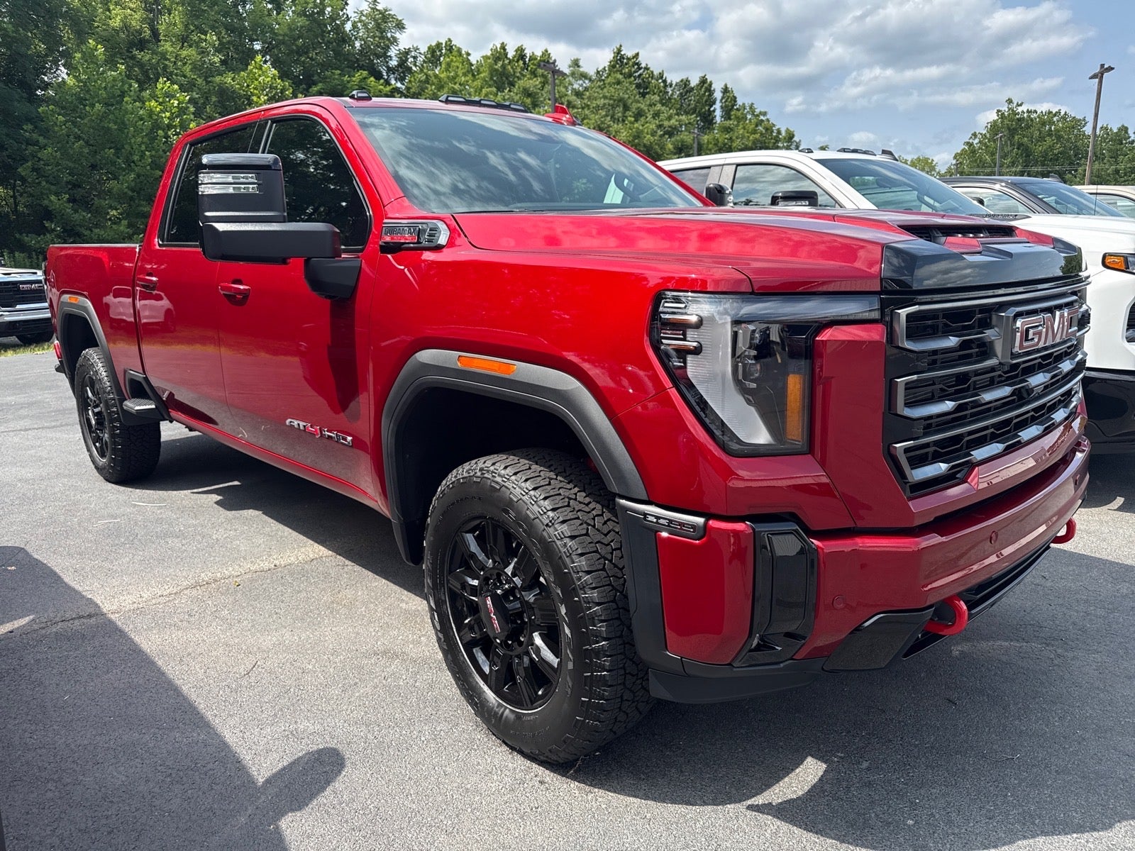 Volcanic Red Tintcoat 2026 GMC Sierra 2500HD Pickup Truck Four-Wheel Drive Automatic