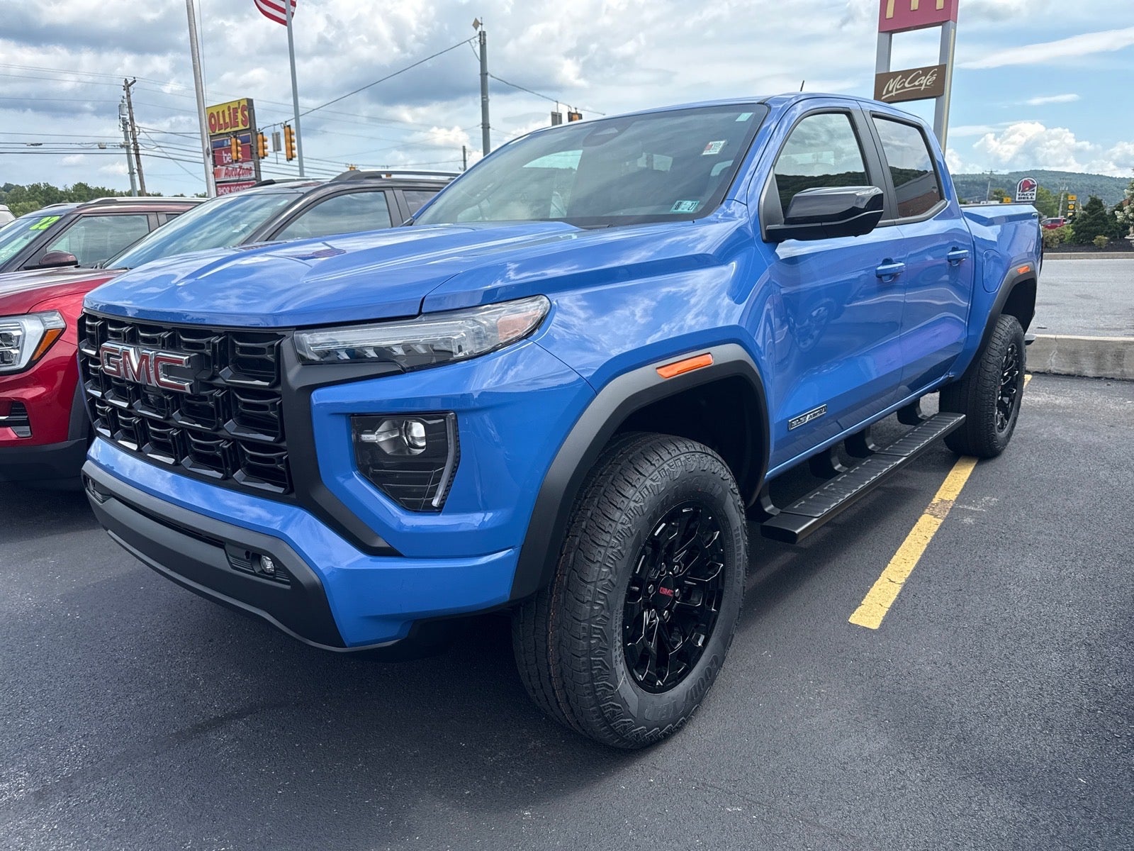 Blue (Rapids Metallic) 2026 GMC Canyon Pickup Truck Four-Wheel Drive Automatic