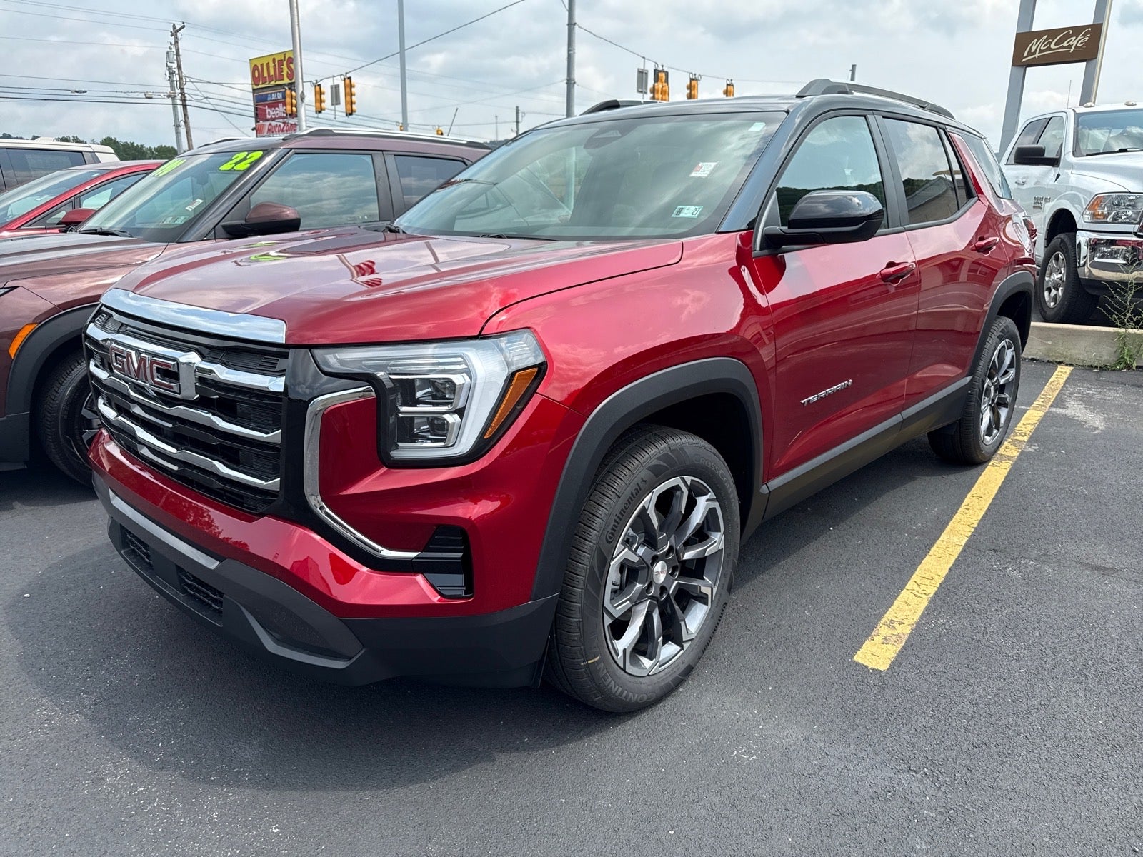 Volcanic Red Tintcoat 2027 GMC Terrain SUV / Crossover Four-Wheel Drive Automatic