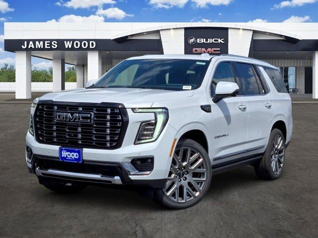 Glacier White Tricoat 2026 GMC Yukon SUV / Crossover Four-Wheel Drive Automatic