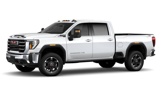 Summit White 2026 GMC Sierra 2500HD Pickup Truck Four-Wheel Drive Automatic