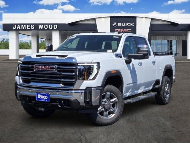 Glacier White Tricoat 2026 GMC Sierra 2500HD Pickup Truck Four-Wheel Drive Automatic