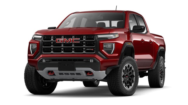Volcanic Red Tintcoat 2026 GMC Canyon Pickup Truck Four-Wheel Drive Automatic