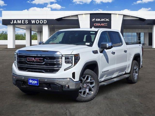 Glacier White Tricoat 2026 GMC Sierra 1500 Pickup Truck Four-Wheel Drive Automatic