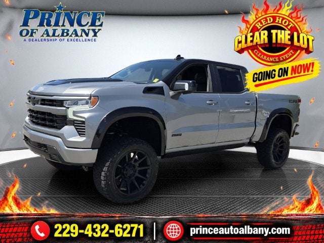 Sterling Gray Metallic 2026 Chevrolet Silverado 1500 Pickup Truck Four-Wheel Drive Automatic