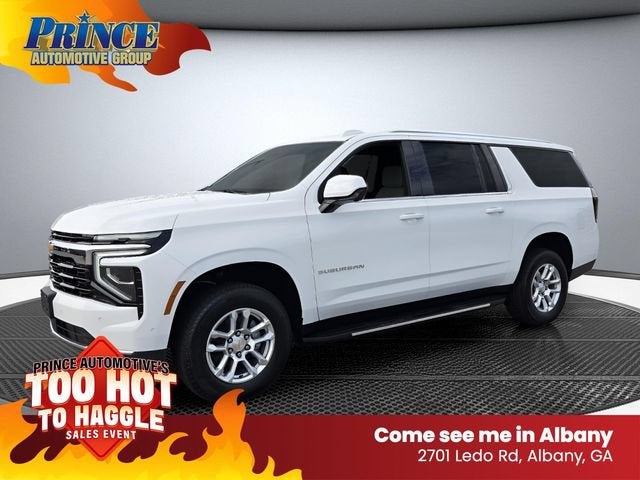 Summit White 2026 Chevrolet Suburban SUV / Crossover 4X2 Automatic