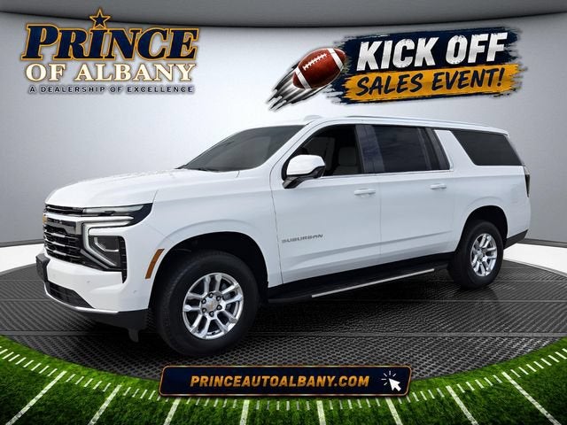 Summit White 2026 Chevrolet Suburban SUV / Crossover 4X2 Automatic