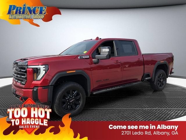 Volcanic Red Tintcoat 2026 GMC Sierra 2500HD Pickup Truck Four-Wheel Drive Automatic