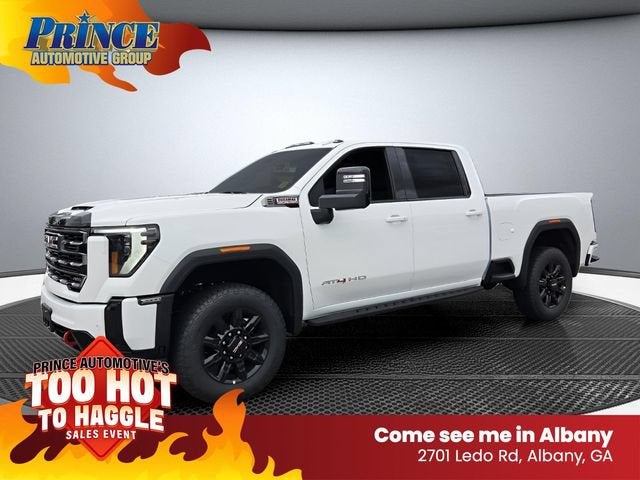 Summit White 2026 GMC Sierra 2500HD Pickup Truck Four-Wheel Drive Automatic
