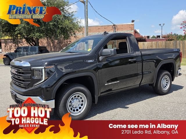 Onyx Black 2026 GMC Sierra 1500 Pickup Truck Four-Wheel Drive Automatic