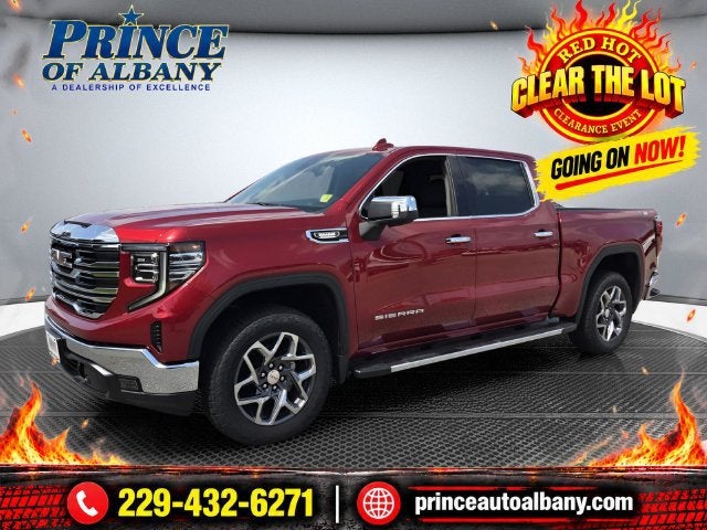 Volcanic Red Tintcoat 2026 GMC Sierra 1500 Pickup Truck Four-Wheel Drive Automatic